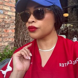 Cowboy Carter Tour Jersey Tee Red Beyoncé Inspired Graphic Top